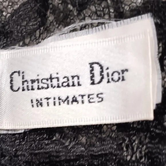 Vintage Dior Black Lace Bustier with Sweetheart Neckline - Picture 3 of 4